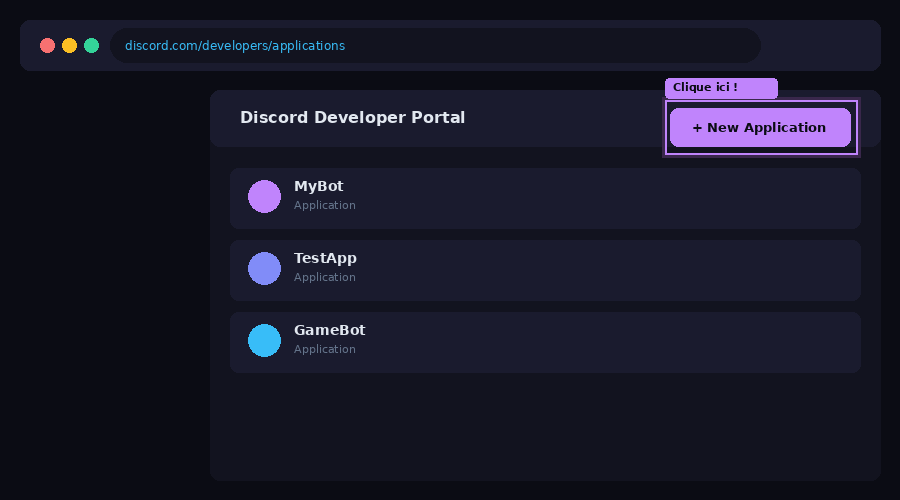 Portail développeur Discord