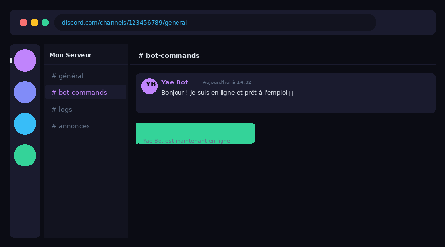 Inviter le bot